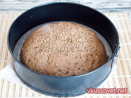 Бородинский хлеб в духовке