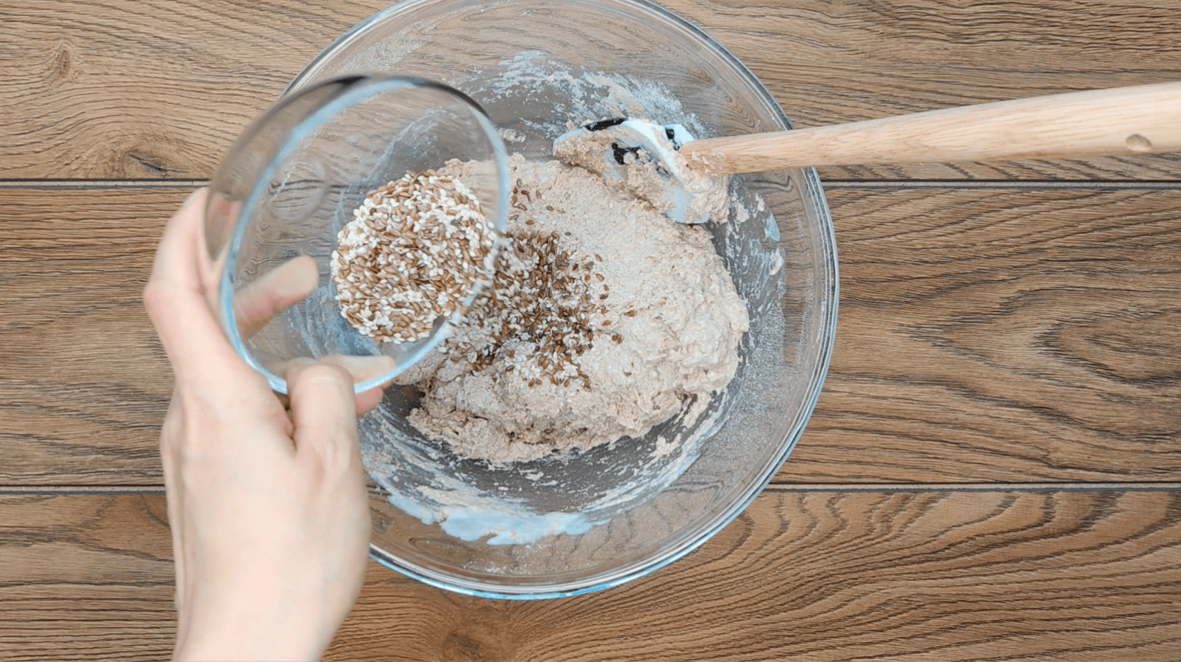 ПП хлеб из цельнозерновой муки без дрожжей