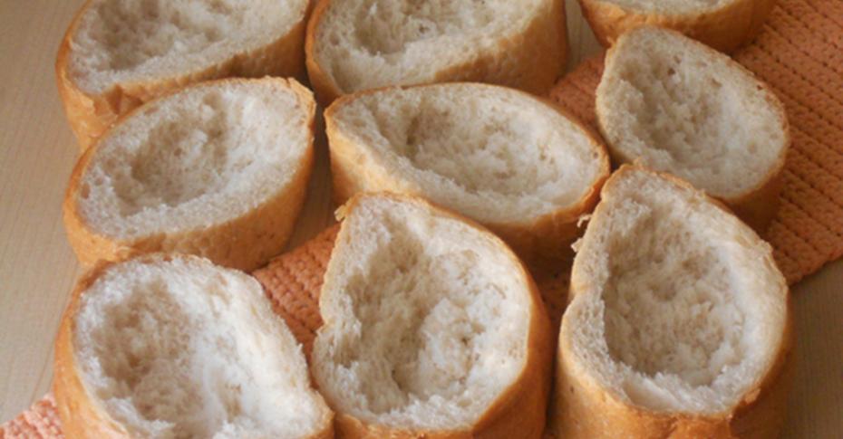Бочонки из багета