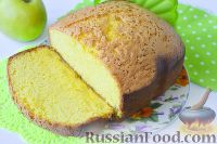 Фото к рецепту: Шарлотка с яблоками (в хлебопечке)