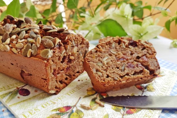 Гречневый хлб с семечками