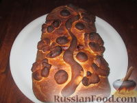 Фото к рецепту: Кулебяка с капустой и курочкой