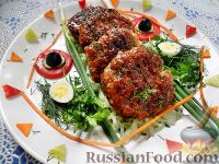 Фото к рецепту: Уштипцы (сербские котлетки)