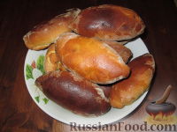 Фото к рецепту: Пирожки с фасолью