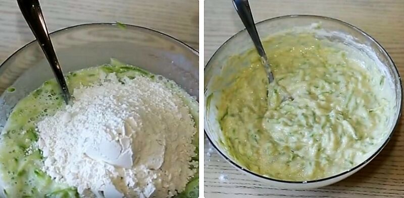 оладьи из кабачков