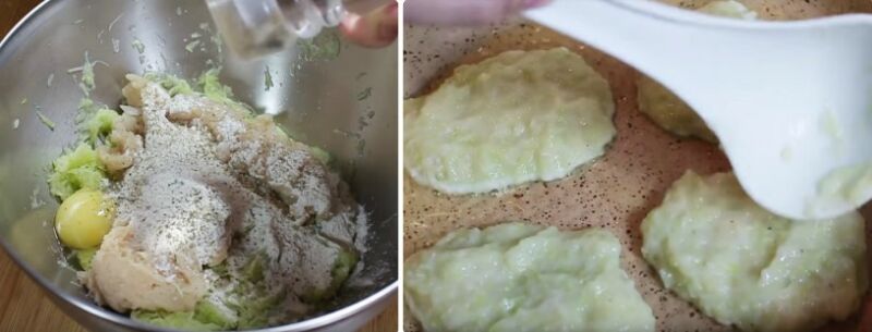 оладьи из кабачков