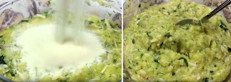оладьи из кабачков
