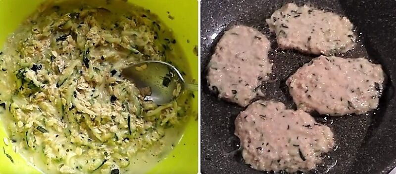 оладьи из кабачков